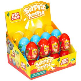 Art Craft Küçük Boy Sürpriz Yumurta Oyun Hamuru
