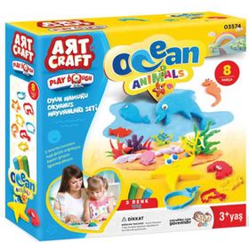 Art Craft Okyanus Hayvanları 150 gr Oyun Hamuru Seti