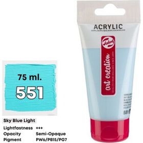 Art Creation 5798512 75 ml Sky Blue Light No:551 Akrilik Boya