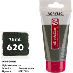 Art Creation 5798517 75 ml Olive Green No:620 Akrilik Boya