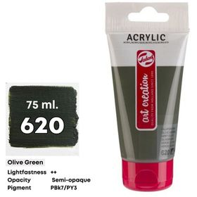 Art Creation 5798517 75 ml Olive Green No:620 Akrilik Boya