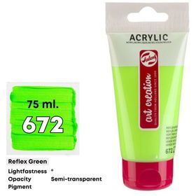 Art Creation 5798521 75 ml Reflex Green No:672 Akrilik Boya