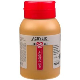 Art Creation 5798559 750 ml Raw Sienna No:234 Akrilik Boya