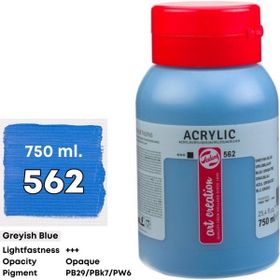Art Creation 5798565 750 ml Greyish Blue No:562 Akrilik Boya
