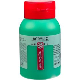 Art Creation 5798567 750 ml Emerald Green No:615 Akrilik Boya