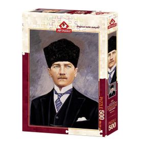 Art Cumhurbaşkanı Mareşal Gazi Mustafa Kemal 500 Parça Puzzle