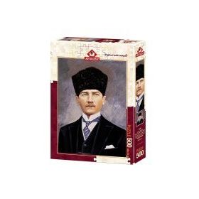 Art Cumhurbaşkanı Mareşal Gazi Mustafa Kemal 500 Parça Puzzle