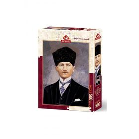 Art Cumhurbaşkanı Mareşal Gazi Mustafa Kemal 500 Parça Puzzle