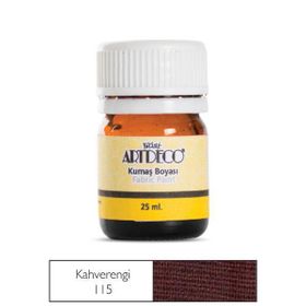 Art Deco 115 Kahverengi Kumaş Boyası