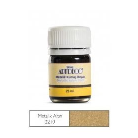 Art Deco Metalik 221 Altın Yaldız Kumaş Boyası