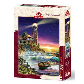 Art Deniz Fenerinden Günbatımı 500 Parça Puzzle