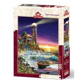 Art Deniz Fenerinden Günbatımı 500 Parça Puzzle