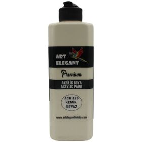 Art Elegant ACR-170 Kemik Beyaz 400 ml Akrilik Boya