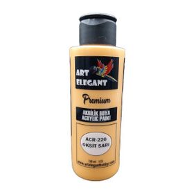 Art Elegant ACR-220 Oksit Sarı 120 ml Akrilik Boya