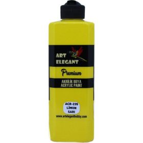 Art Elegant ACR-235 Limon Sarı 400 ml Akrilik Boya