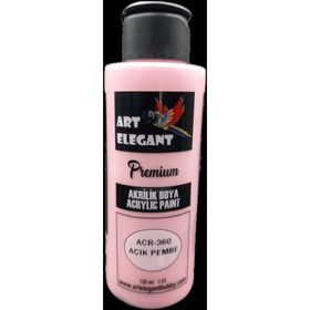 Art Elegant ACR-360 Açık Pembe 120 ml Akrilik Boya