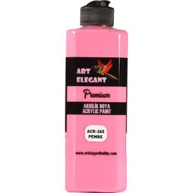 Art Elegant ACR-365 Pembe 400 ml Akrilik Boya