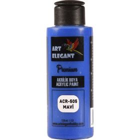 Art Elegant ACR-505 Mavi 120 ml Akrilik Boya