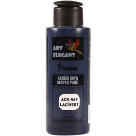 Art Elegant ACR-569 Lacivert 120 ml Akrilik Boya
