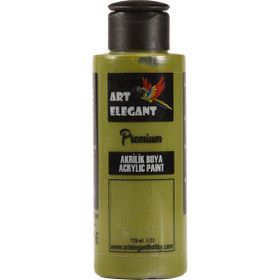Art Elegant ACR-660 Haki Yeşil 120 ml Akrilik Boya