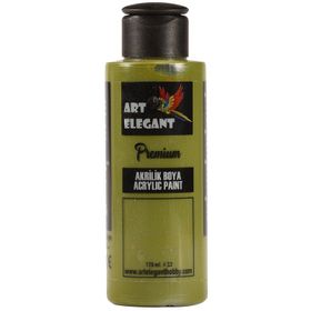 Art Elegant ACR-660 Haki Yeşil 120 ml Akrilik Boya