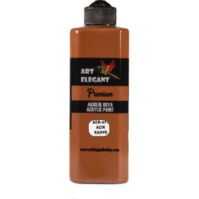 Art Elegant ACR-671 Açık Kahve 400 ml Akrilik Boya