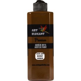 Art Elegant ACR-689 Burnt Umber 400 ml Akrilik Boya