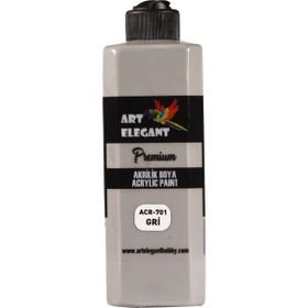 Art Elegant ACR-701 Gri 400 ml Akrilik Boya
