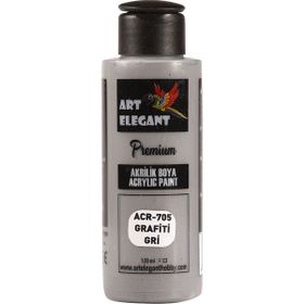 Art Elegant ACR-705 Grafiti Gri 120 ml Akrilik Boya