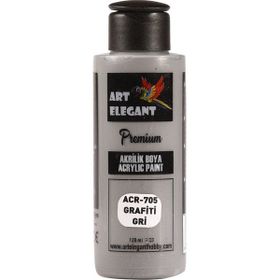 Art Elegant ACR-705 Grafiti Gri 120 ml Akrilik Boya