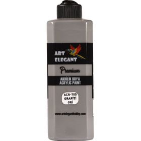 Art Elegant ACR-705 Grafiti Gri 400 ml Akrilik Boya