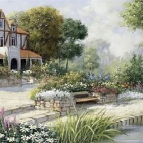 Art English Cottage 1000 Parça Panaroma Puzzle