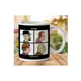 Art Hediye 01 1-1293 Cooking Days Breaking Bad Goillaz İki Tarafı Baskılı Kupa Bardak