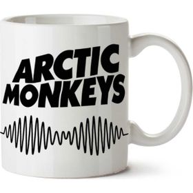 Art Hediye 01 Arctic Monkeys 3 İki Tarafı Baskılı Kupa Bardak