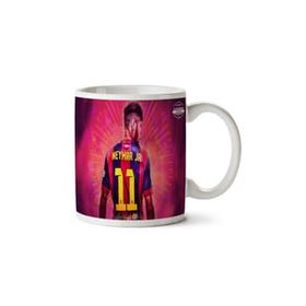 Art Hediye 01 Barcelona Neymar İki Tarafı Baskılı Kupa Bardak