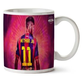 Art Hediye 01 Barcelona Neymar İki Tarafı Baskılı Kupa Bardak