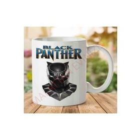 Art Hediye 01 BLACK PANTHER İki Tarafı Baskılı Kupa Bardak