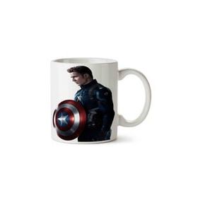 Art Hediye 01 Captain America 2 İki Tarafı Baskılı Kupa Bardak