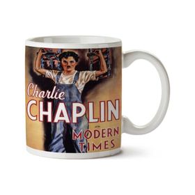 Art Hediye 01 Charlie Chaplin Poster İki Tarafı Baskılı Kupa Bardak