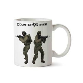 Art Hediye 01 Counter Strike İki Tarafı Baskılı Kupa Bardak