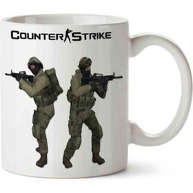 Art Hediye 01 Counter Strike İki Tarafı Baskılı Kupa Bardak