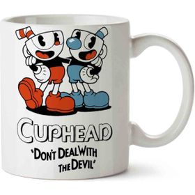 Art Hediye 01 Cuphead Dont Deal With The Devil İki Tarafı Baskılı Kupa Bardak