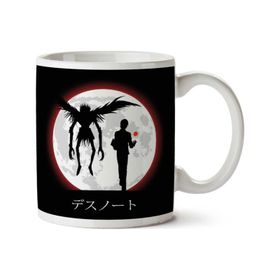 Art Hediye 01 Death Note I Will Reign Over A New World Iki Tarafı Baskılı Kupa Bardak