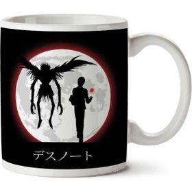 Art Hediye 01 Death Note I Will Reign Over A New World Iki Tarafı Baskılı Kupa Bardak