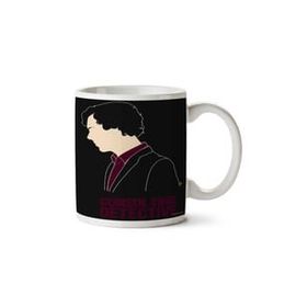 Art Hediye 01 Dedektif Detective Sherlock Holmes Iki Tarafı Baskılı Kupa Bardak