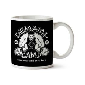 Art Hediye 01 Demamp Camp Workaholics Iki Tarafı Baskılı Kupa Bardak