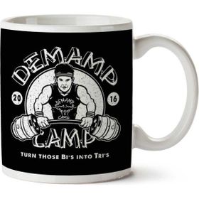 Art Hediye 01 Demamp Camp Workaholics Iki Tarafı Baskılı Kupa Bardak