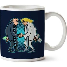 Art Hediye 01 Despicable Me Gru And Dru Iki Tarafı Baskılı Kupa Bardak