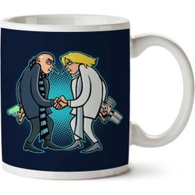 Art Hediye 01 Despicable Me Gru And Dru Iki Tarafı Baskılı Kupa Bardak