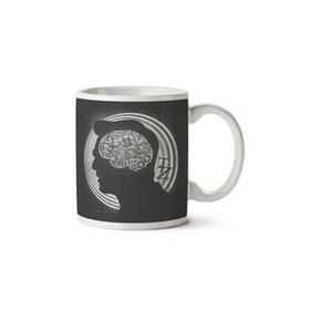 Art Hediye 01 Dimension Of Mind Twilight Zone Iki Tarafı Baskılı Kupa Bardak